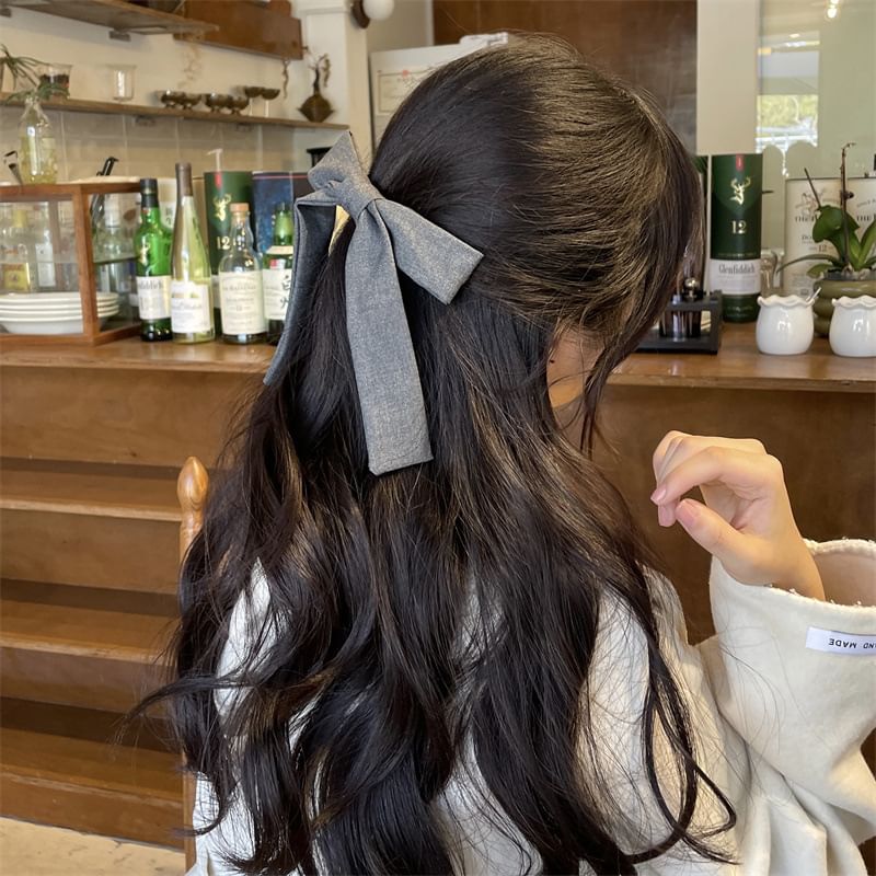 Hair Fabric Clip Bow