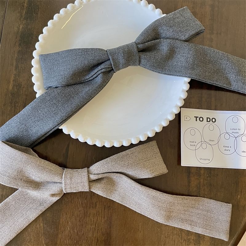 Hair Fabric Clip Bow