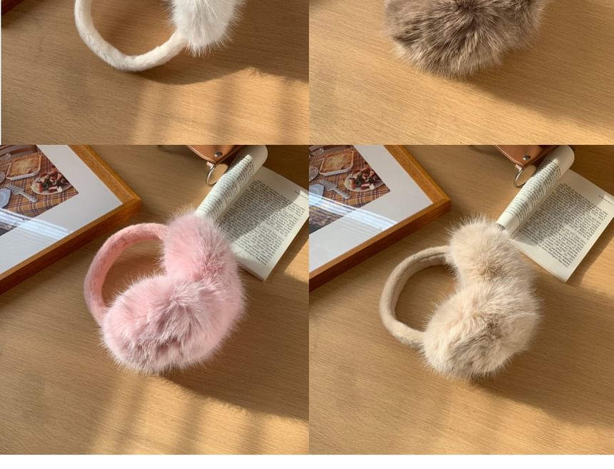 Earmuffs Fluffy Plain