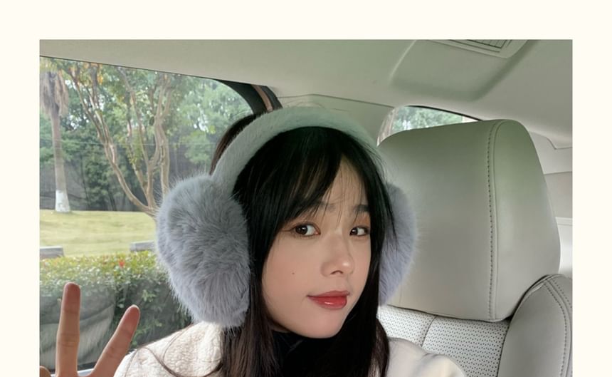 Earmuffs Fluffy Plain