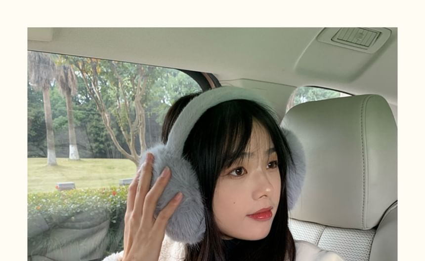 Earmuffs Fluffy Plain