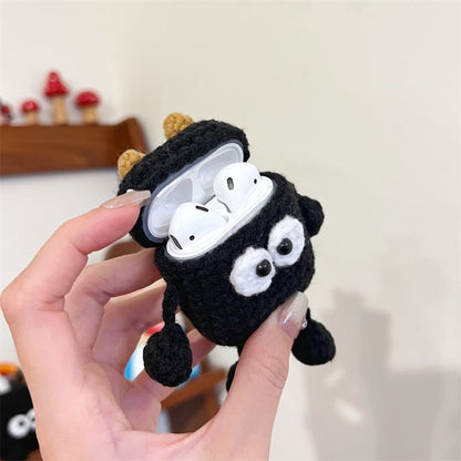 Cartoon Knit AirPods / Pro Earphone Case Skin