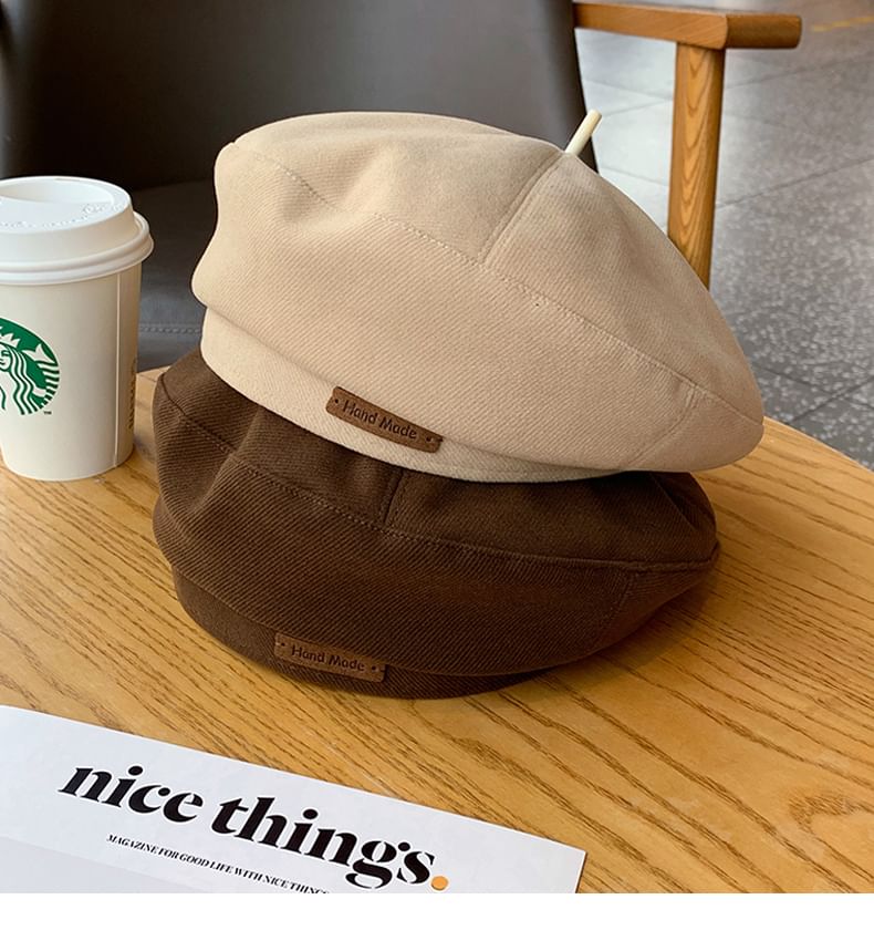 Beret Panel Plain
