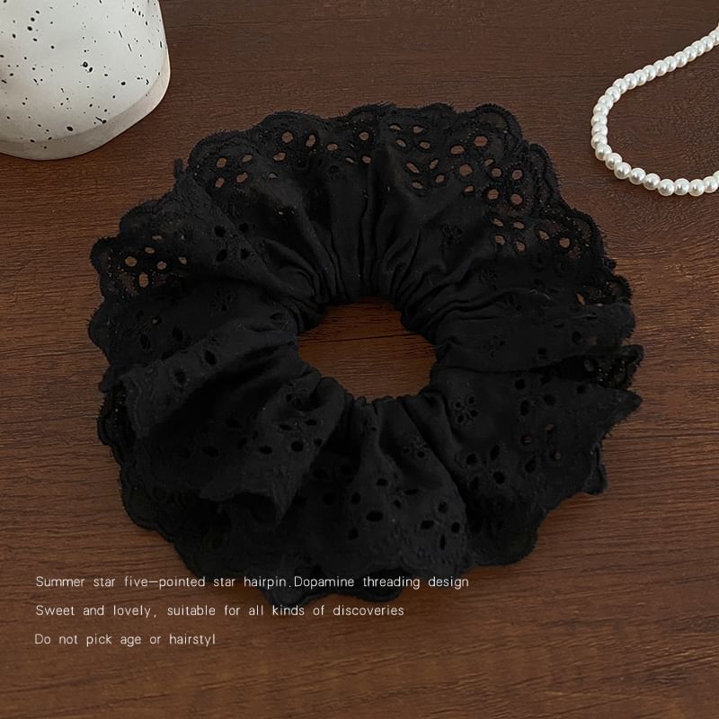 Perforated Scrunchie