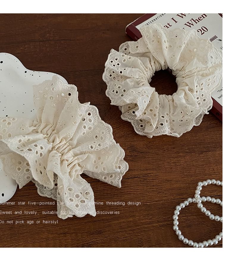 Perforated Scrunchie