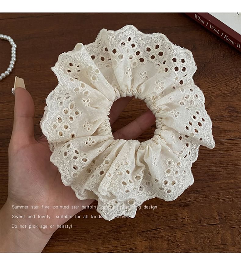 Perforated Scrunchie