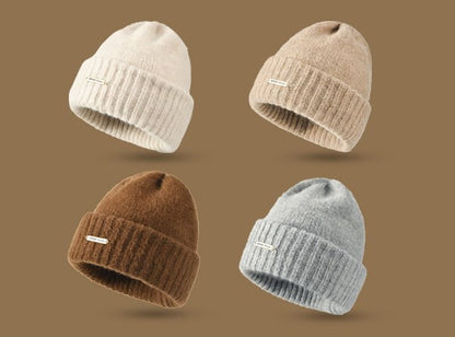 Casual Plain Knit Beanie