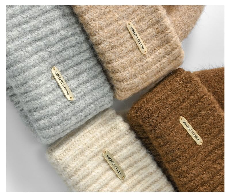 Casual Plain Knit Beanie