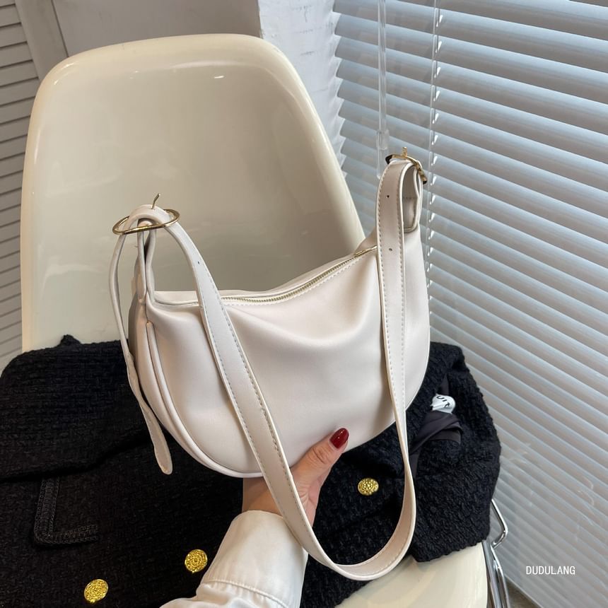 Contrast Crossbody Bag Trim Faux Leather