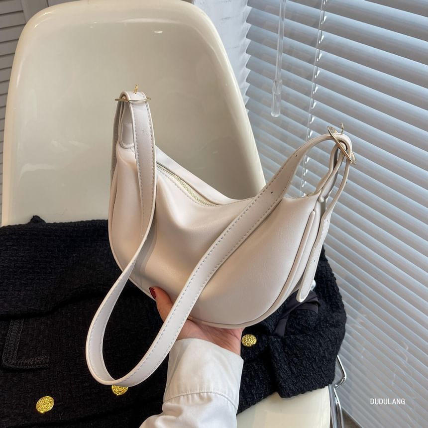 Contrast Crossbody Bag Trim Faux Leather