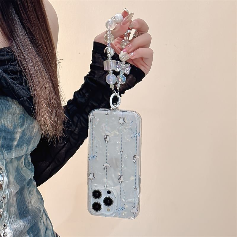 Moon & Star Phone Case - iPhone 15 Pro Max / 15 Pro / 15 Plus / 15 / 14 Pro Max / 14 Pro / 14 / 13 Pro Max / 13 Pro / 13 / 12 Pro Max / 12 Pro / 12 / 11