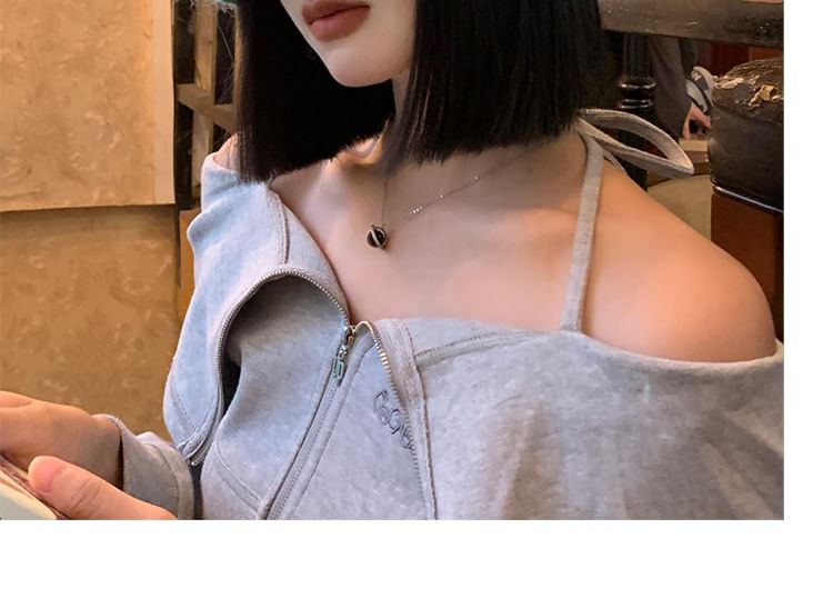 Knit Plain Hat Cloche