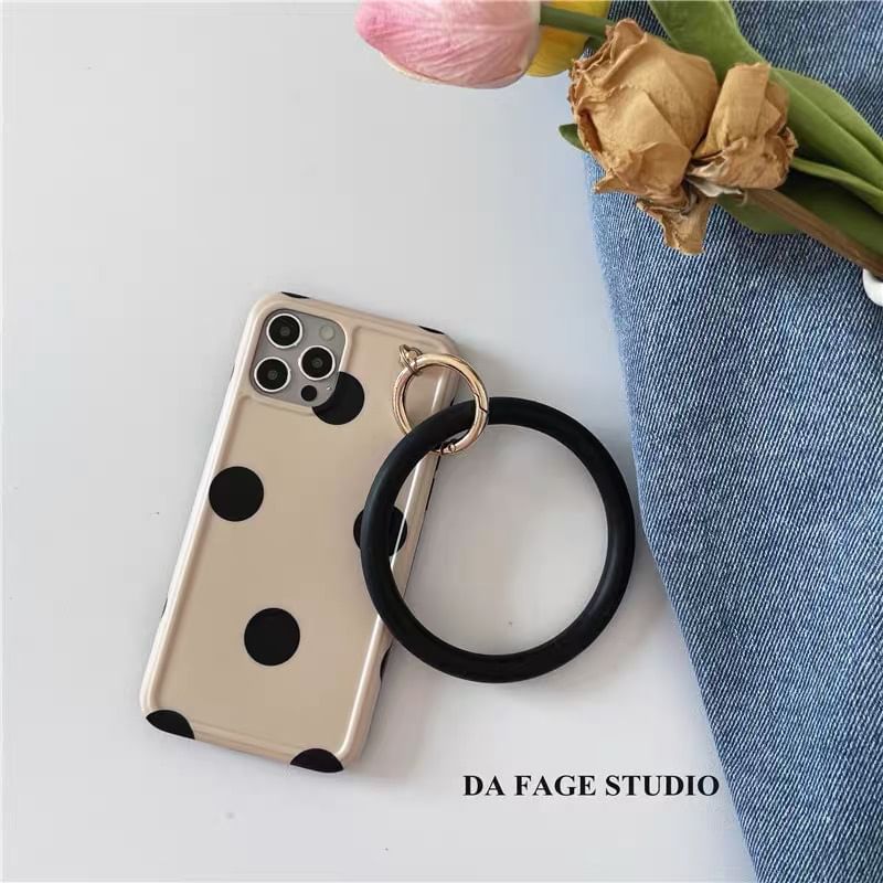 Case Phone Polka Dot Hoop