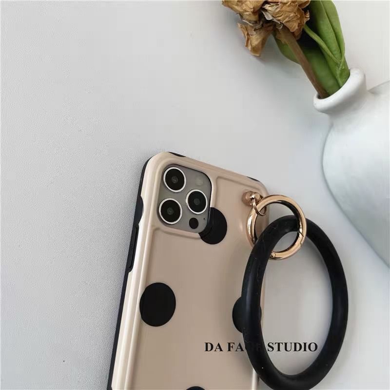 Case Phone Polka Dot Hoop
