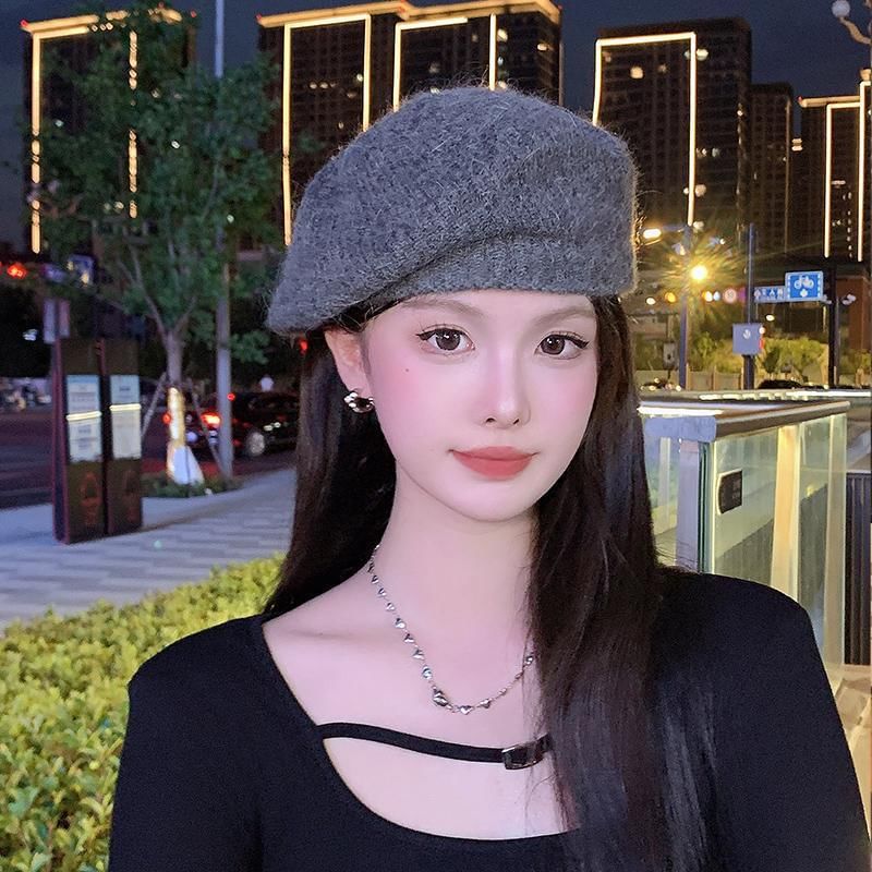 Knit Plain Beret