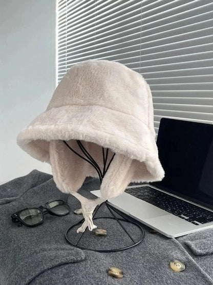Plain Fleece Bucket Hat