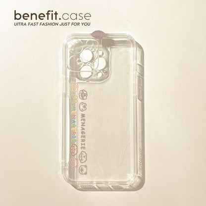 Lettering Case Animal Phone