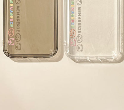 Lettering Case Animal Phone