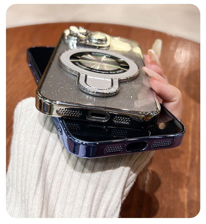 Case Ring Phone Stand Glitter