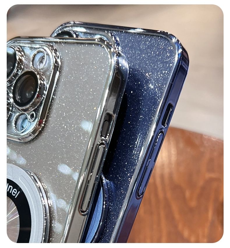 Case Glitter Phone Stand Ring