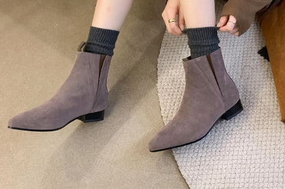 Pointy Short Boots