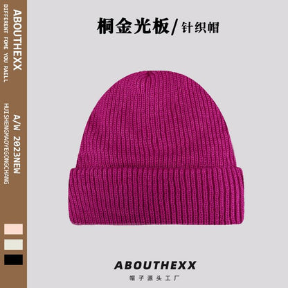Beanie Plain Knit