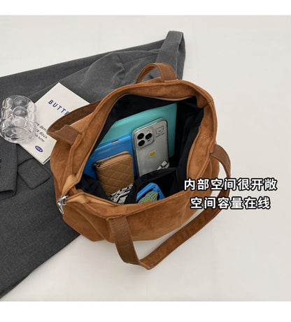 Sac fourre-tout en faux suède