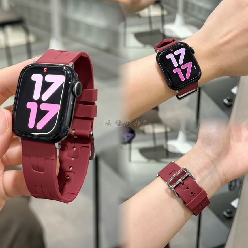 Sport Silicone Apple Watch Band