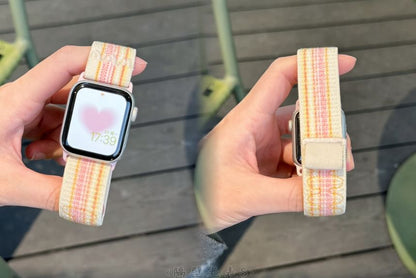 Striped Apple Watch Band