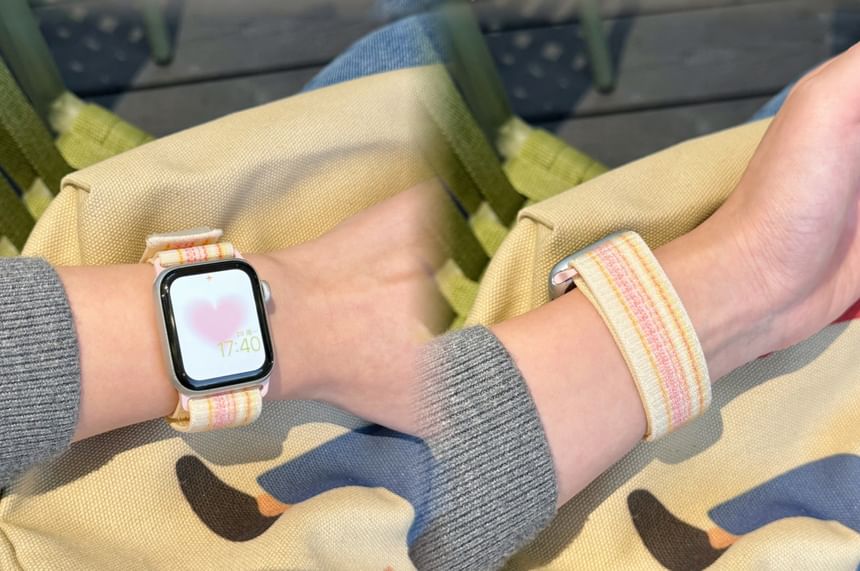 Striped Apple Watch Band