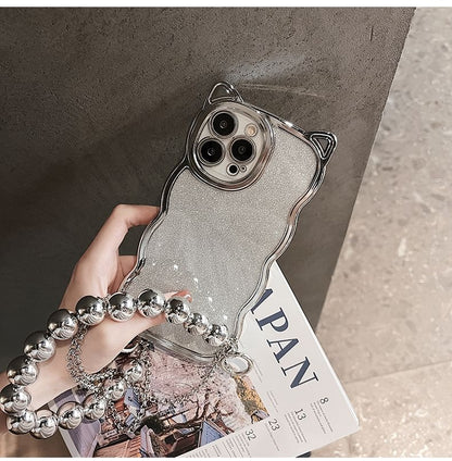 Ear Lanyard Phone Cat Case