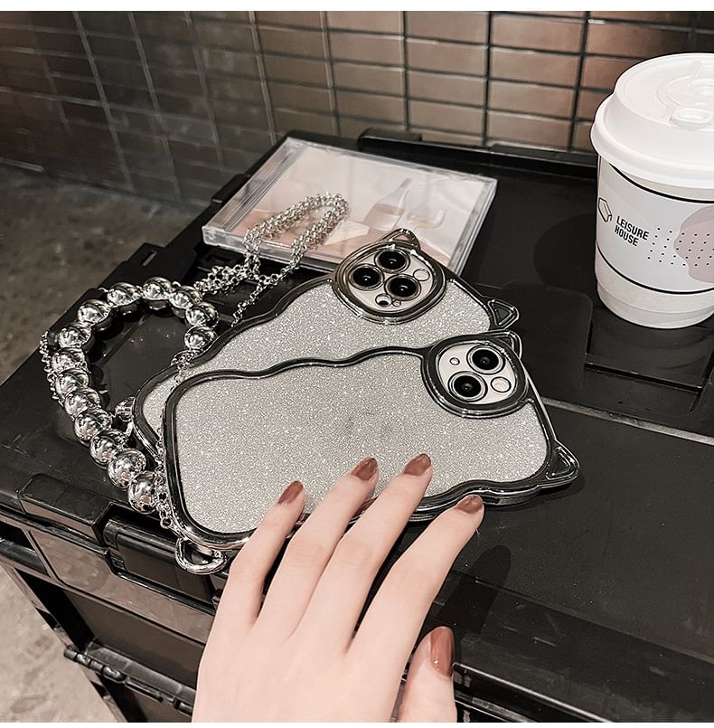 Ear Lanyard Phone Cat Case