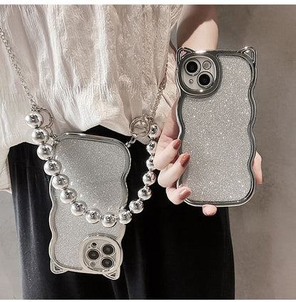 Ear Lanyard Phone Cat Case