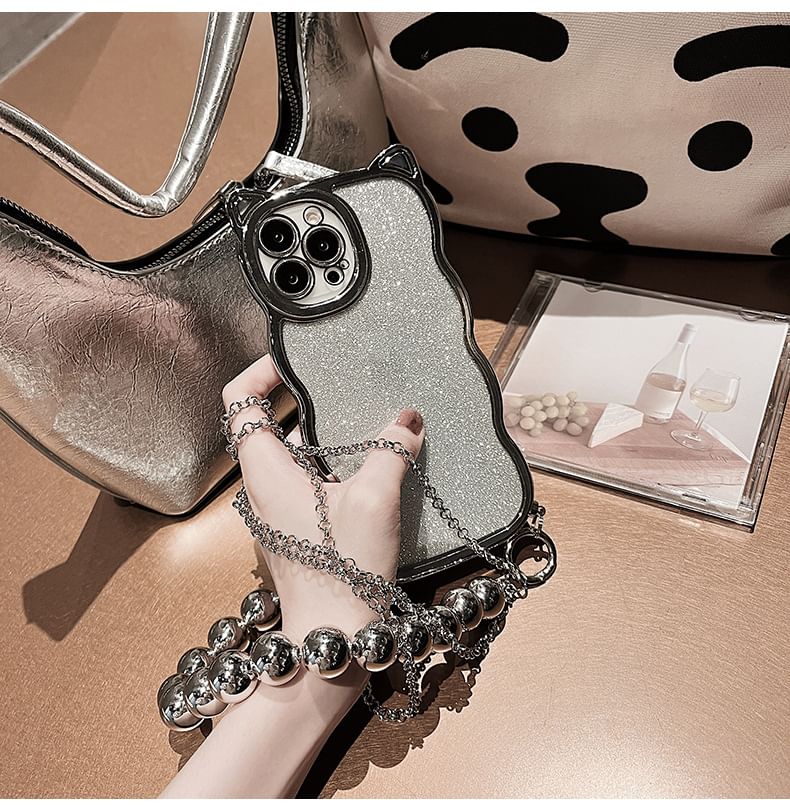 Ear Lanyard Phone Cat Case