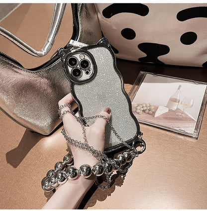 Ear Lanyard Phone Cat Case