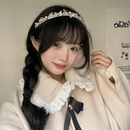 Faux Headband Rhinestone Crystal