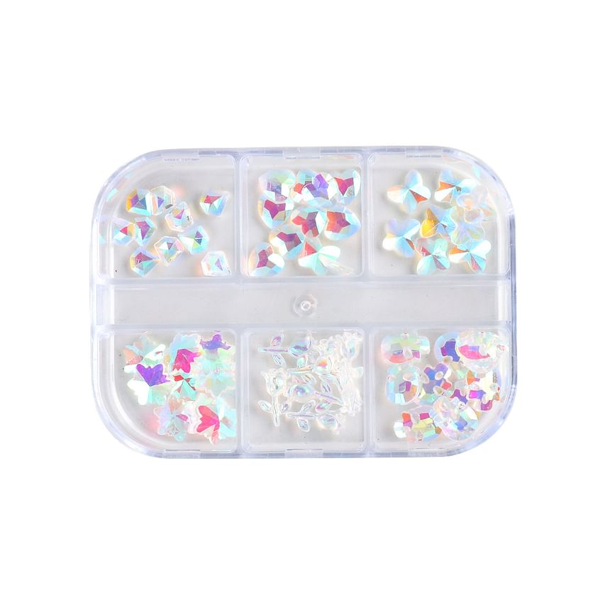 Holographic Resin Nail Art Decoration