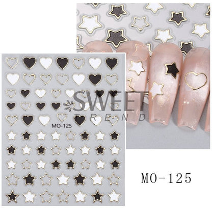 Bow Nail Art Stickers