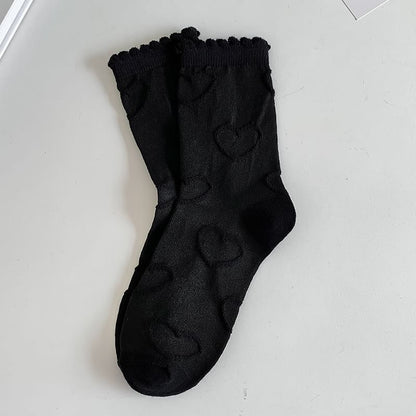 Chaussettes à volants imprimées