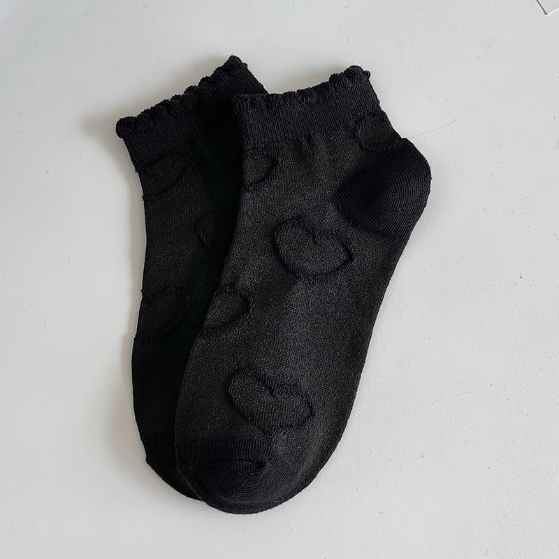 Chaussettes à volants imprimées