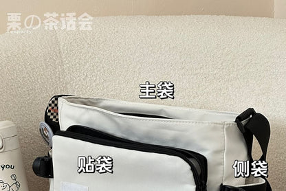 Flap Buckle Messenger Bag