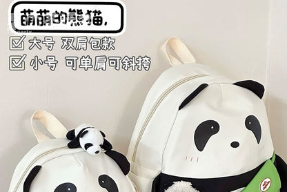 Panda Print Backpack