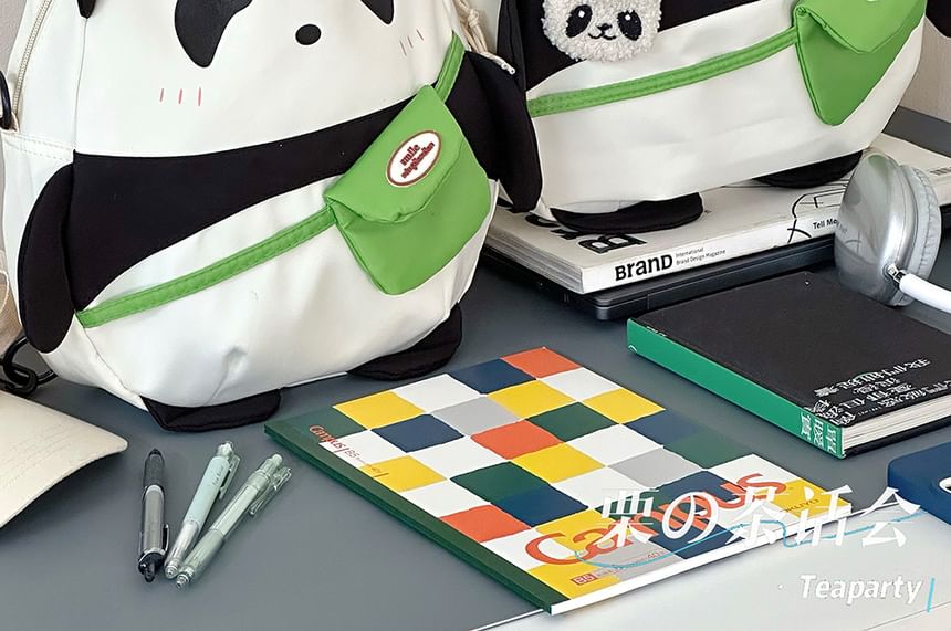 Panda Print Backpack