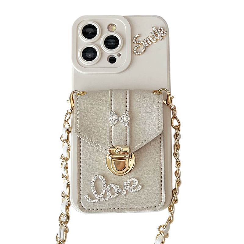 Holder Card Phone Lettering Case