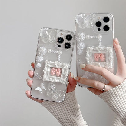 Bow Phone Floral Case