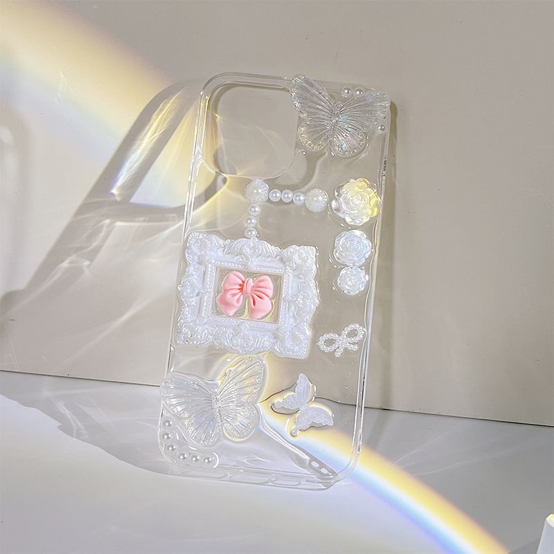 Bow Phone Floral Case