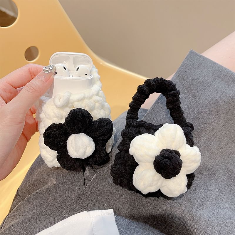 / Earphone AirPods Skin Pro Floral Case Yarn