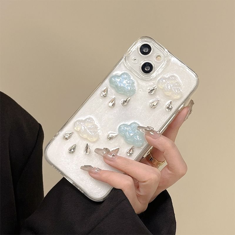 / Starfish Rain Cloud Phone Case