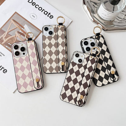 Argyle Case Phone Strap