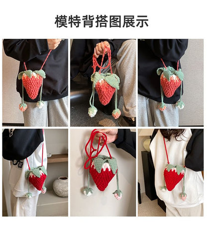 Crossbody Strawberry Bag
